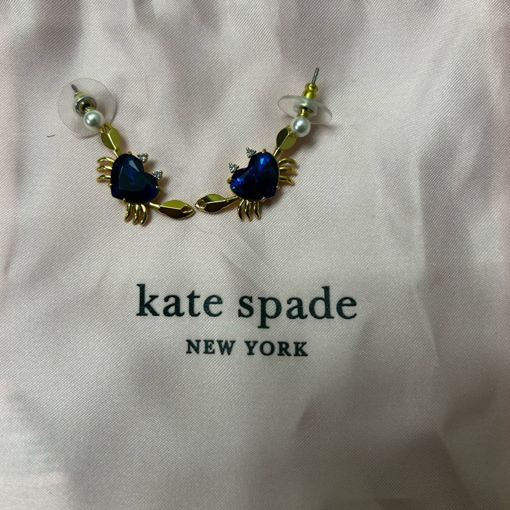 NEW 🆕 CRABBY EARRINGS KATE SPADE